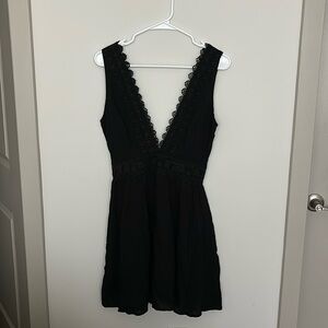 Forever 21 Black Lace Sundress